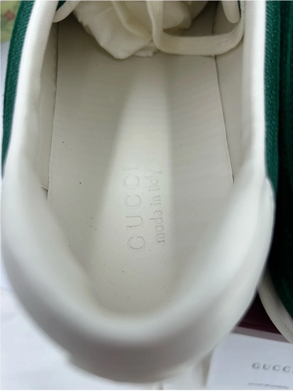 SOLD!!!! Men’s Gucci interlocking G suede/canvas sneakers size 13 Italy